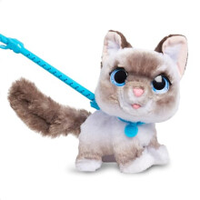 FurReal Friends Wag-a-Lots Kitty Interactive Toy 8inch Walking Plush Cat with Sounds