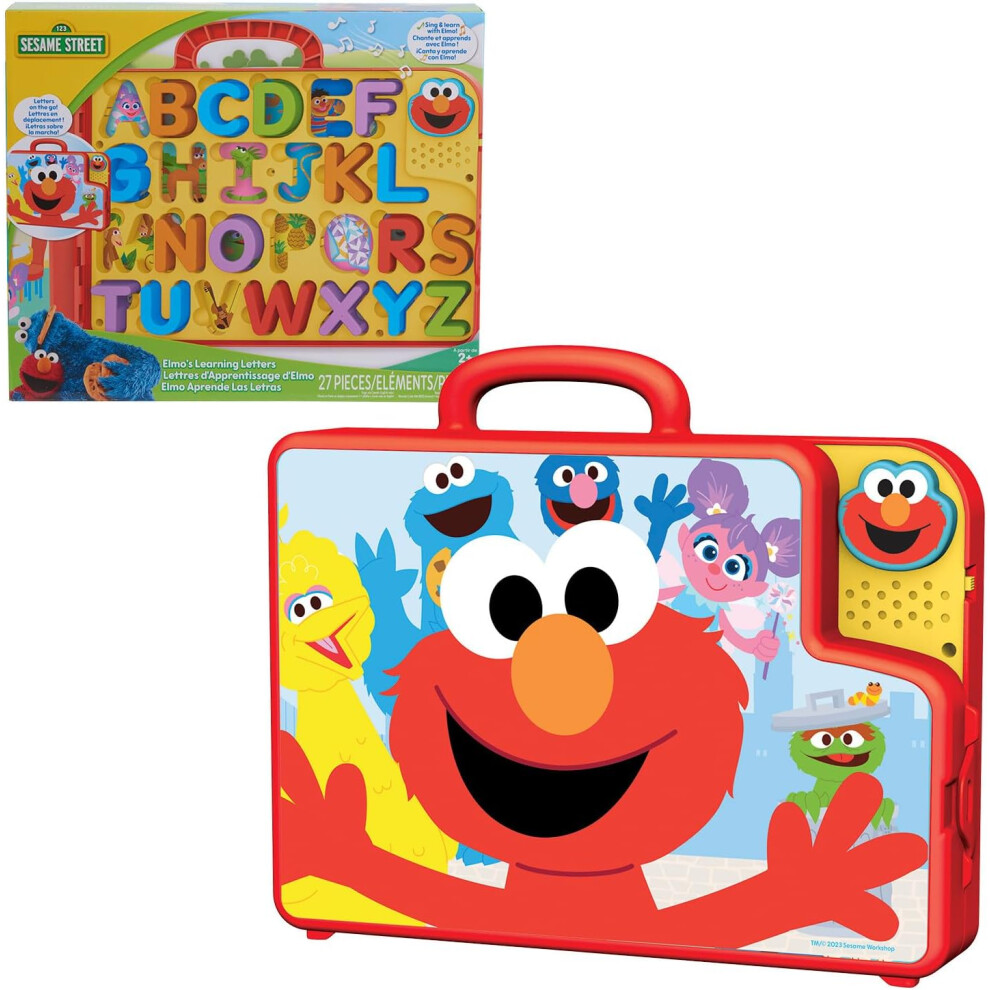 Sesame Street Elmo's Learning Letters Bus Activity Board