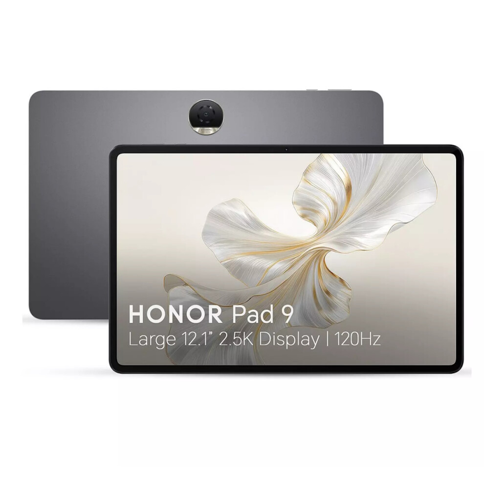 Honor Pad 9 12.1" Tablet 2.5K 120Hz Display 8Gb Ram 256Gb Storage Grey