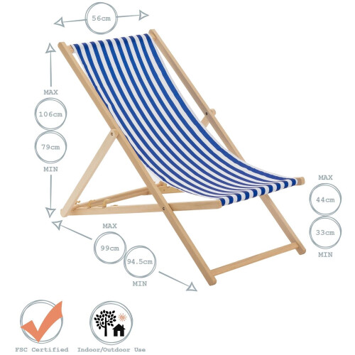 Sun Lounger Foldable Model Wooden Design Deck Chair Light Pink 1