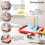 Ice Cream Roll Master Maker Kit Rolled Freezable Plate With 2 Spatulas Kit 2