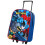 Batman Batman Standard Trolley Backpack Cabin Luggage Foldable Wheels 1