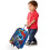 Batman Batman Standard Trolley Backpack Cabin Luggage Foldable Wheels 3
