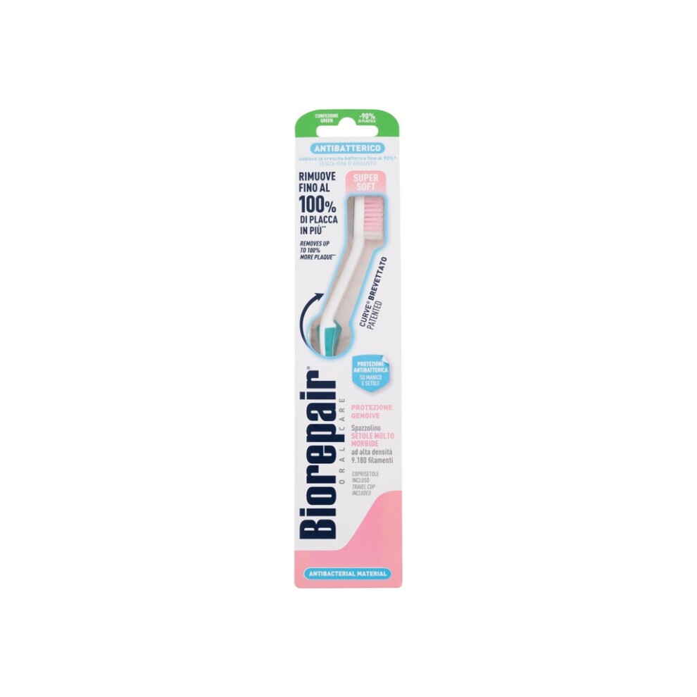 Biorepair Plus Biorepair - Antibacterial Toothbrush Super Soft - Unisex, 1 Pc