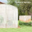 Outsunny Outsunny 3 x 2 x 2m Polytunnel Greenhouse with Door, Galvanised Steel Frame 5