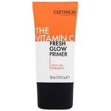 Base - CATRICE - PRIMER VITAMINA C BRILLO FRESCO - 2% Vitamina C - Extracto de kiwi - Hidratante