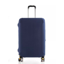 (XL (29-32 inch), Navy Blue) UK Travel Trolley Case Cover Protector Suitcase Luggage Storage Cover Elastic