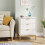 Tribesigns Tribesigns Modern Nightstand, 65.5 cm Bedside Table with 3 Drawers 6