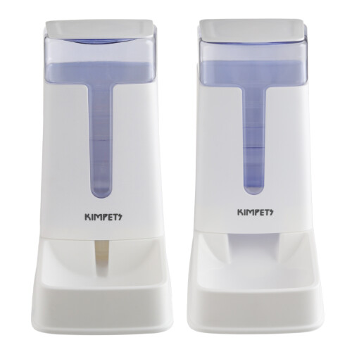 Living And Home 2Pcs Automatic Pet Feeder and Water Dispenser Set 2