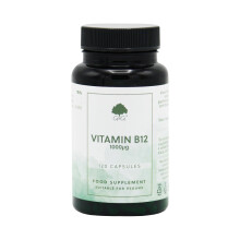 G&G Vitamins Vitamin B12 Methylcobalamin 1000µG 120 Capsules