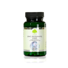 G&G Vitamins Zinc Picolinate 120 Vegan Capsules | 22mg Elemental Zinc per Capsule | Chelated Zinc for improved Absorption | Herbal Food Supplement