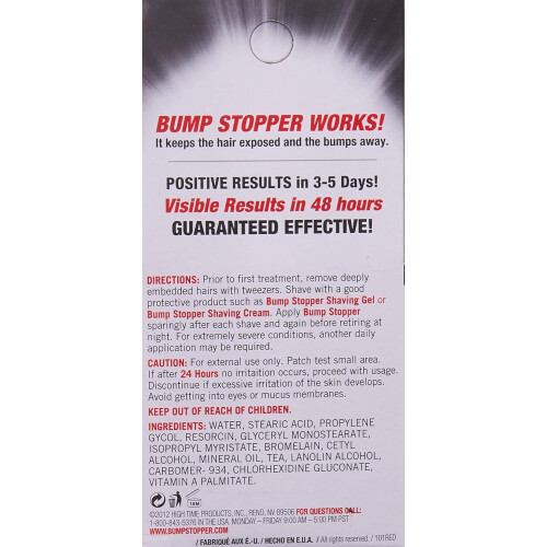 High Time Bump Stopper Sensitive Skin 5 oz 2