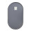 Living And Home Modern Oval Metal Wall Mirror Black 5