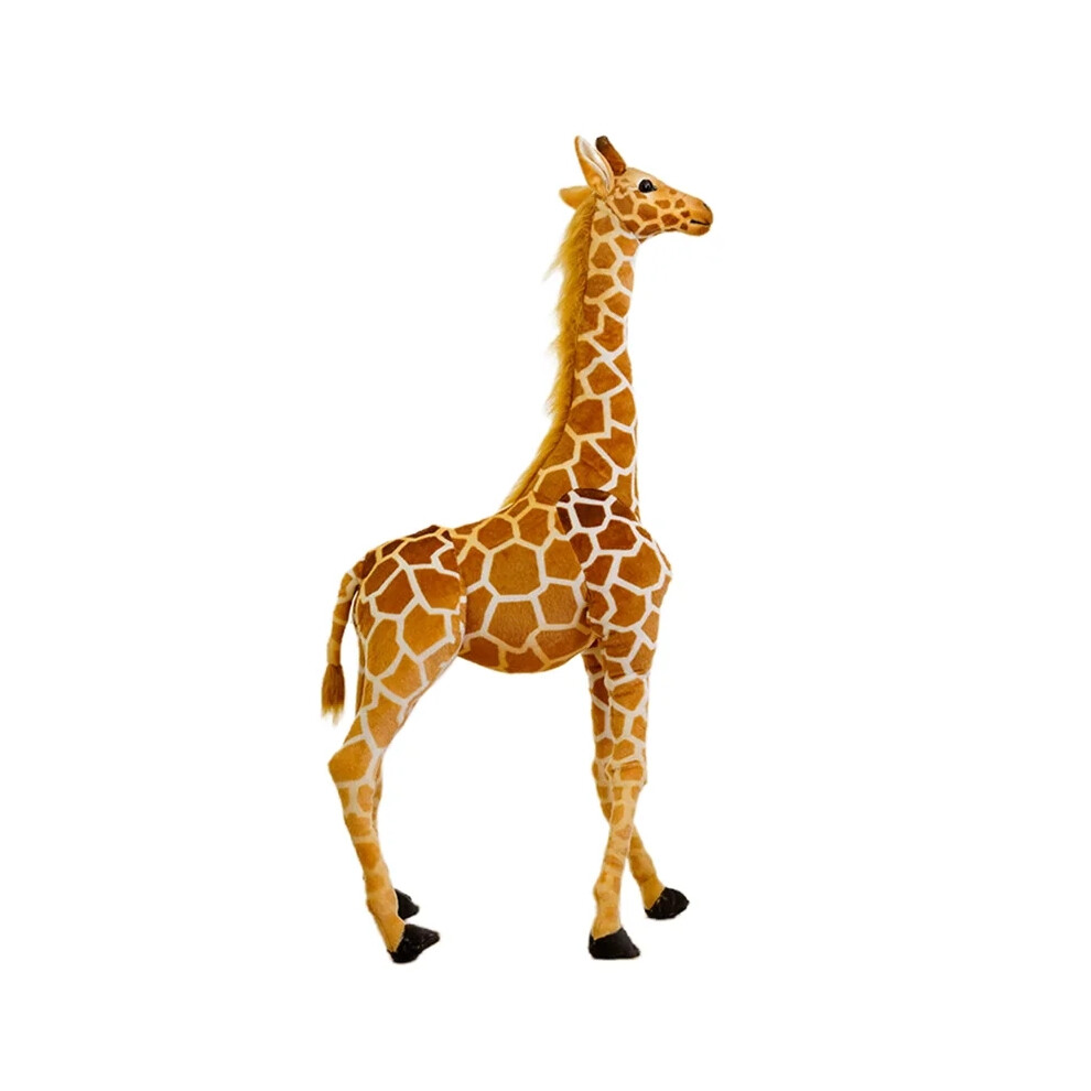 (120cm, Giraffe) Giant Realistic Giraffe Plush Toys Stuffed Animals Dolls Soft Kids Birthday Gift Room Decor