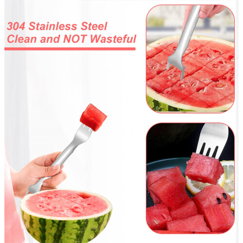 (5PCS) 2-in-1 Dual Head  Watermelon Cutter Slicer Tool 2
