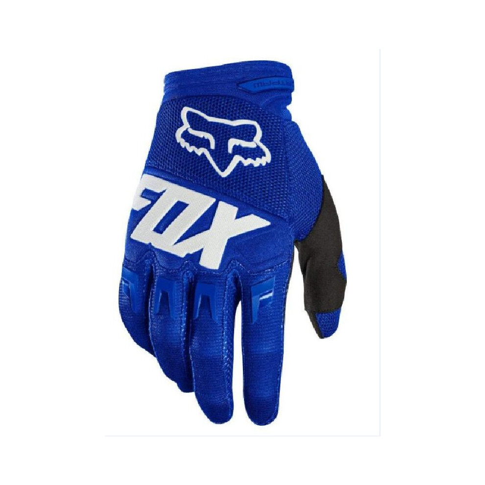 (, M) Racing Motorcycle Dirtpaw Gloves Cycling Bicycle Mtb Bike Riding Blue