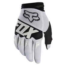 (white, L) Racing Motorcycle Dirtpaw Gloves Cycling Bicycle MTB Bike Riding