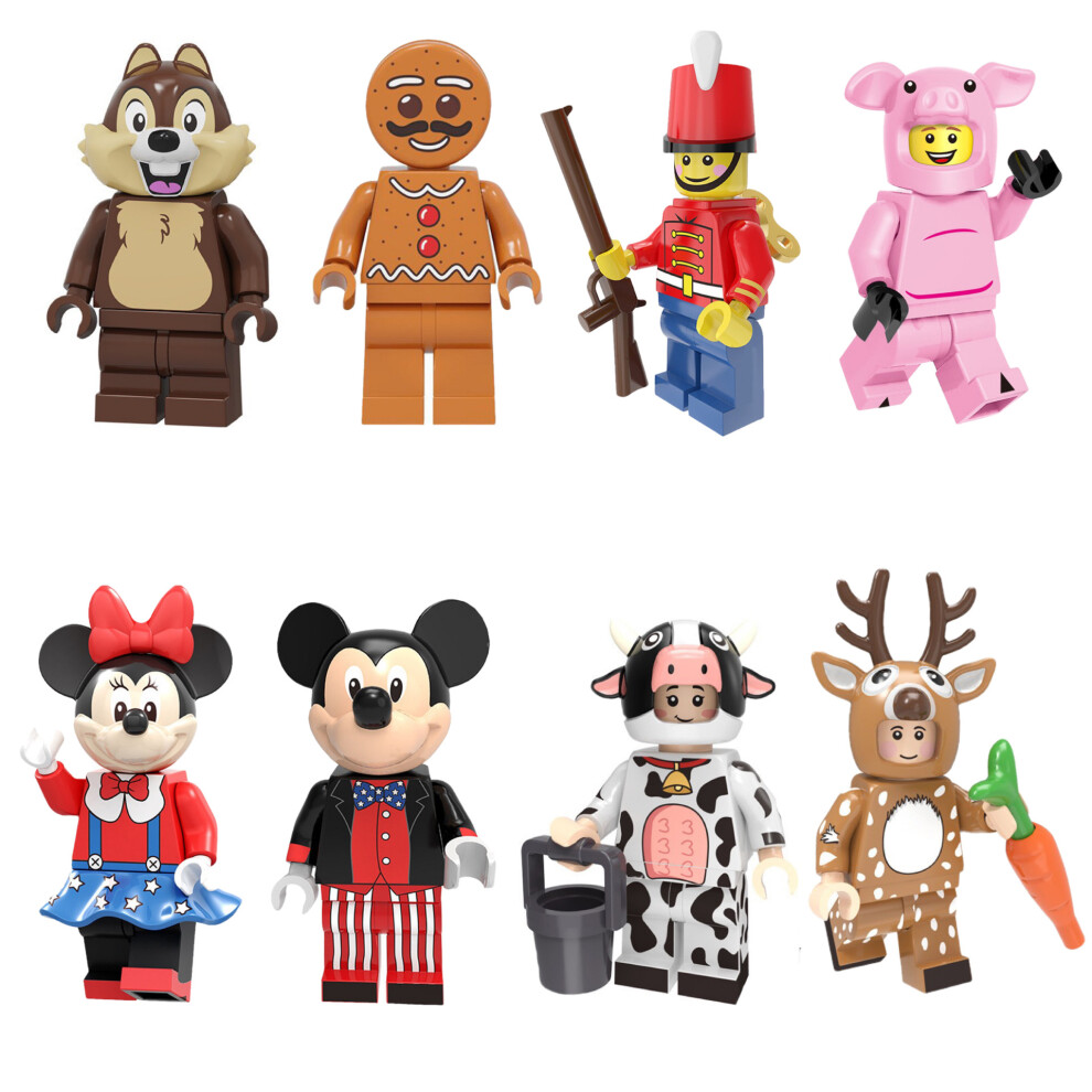 8Pcs Fit Lego Five Nights At Freddy's Minifigures Kids Gifts Toys