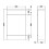 NES Home Nes Home Modern Bathroom 500mm Floor Standing White Vanity & Ceramic Basin 3