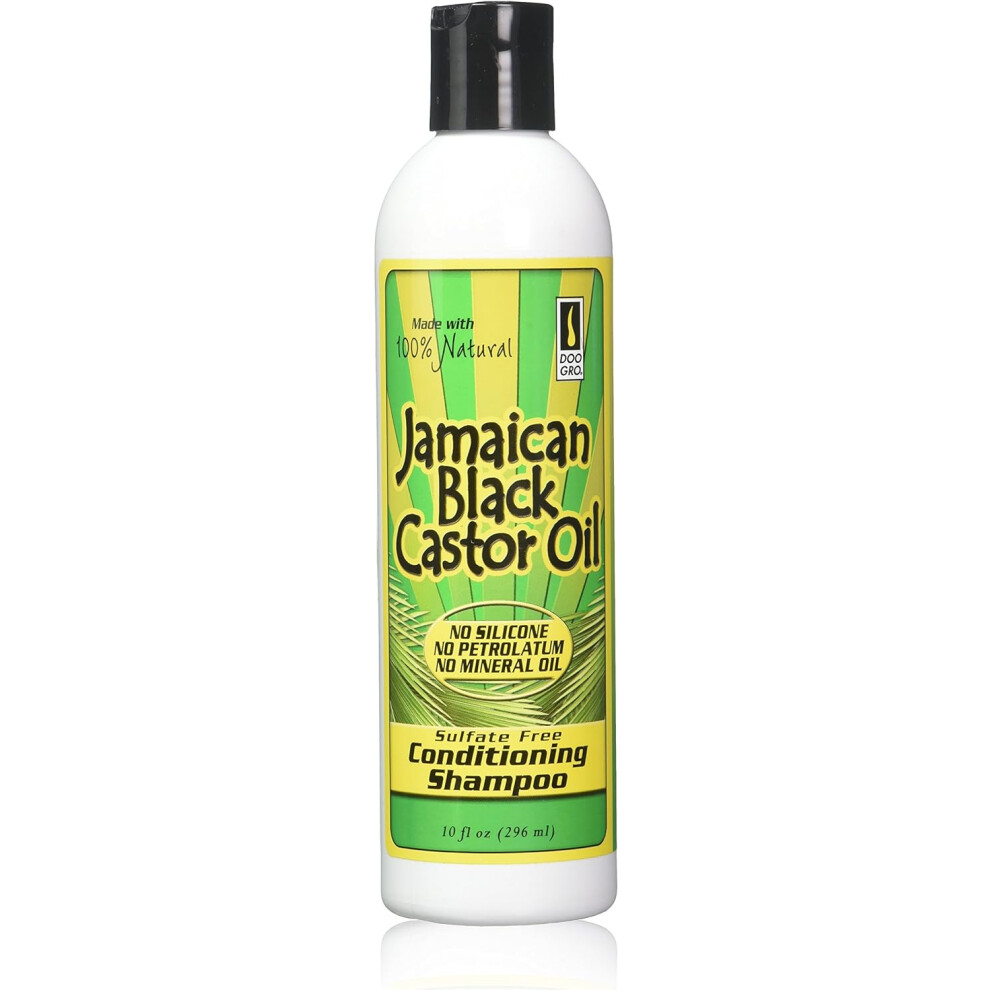 Doo Gro Black Jamaican Castor Oil Conditioning Shampoo 10 Oz