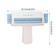 (D) Paper Crimper Machine Indentation Roller For Craft Paper-Cut Hole Punch Hand Tool Embossing Scrapbooking Decoration Making Tool