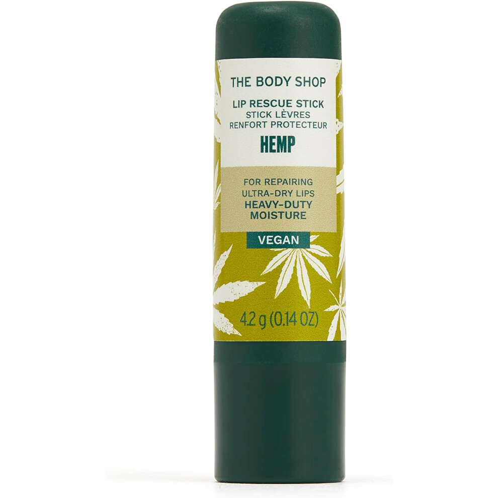 The Body Shop Green Brand New Hemp Lip Rescue Stick