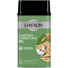 Liberon 003781 Garden Furniture Oil Clear 1 Litre