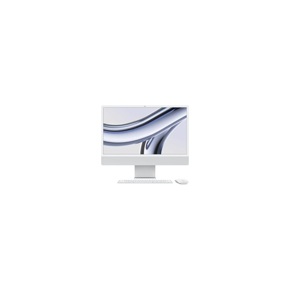 Apple iMac 24" 2023 4.5K M3 8C/8G 8/256GB Silver MQR93T/A