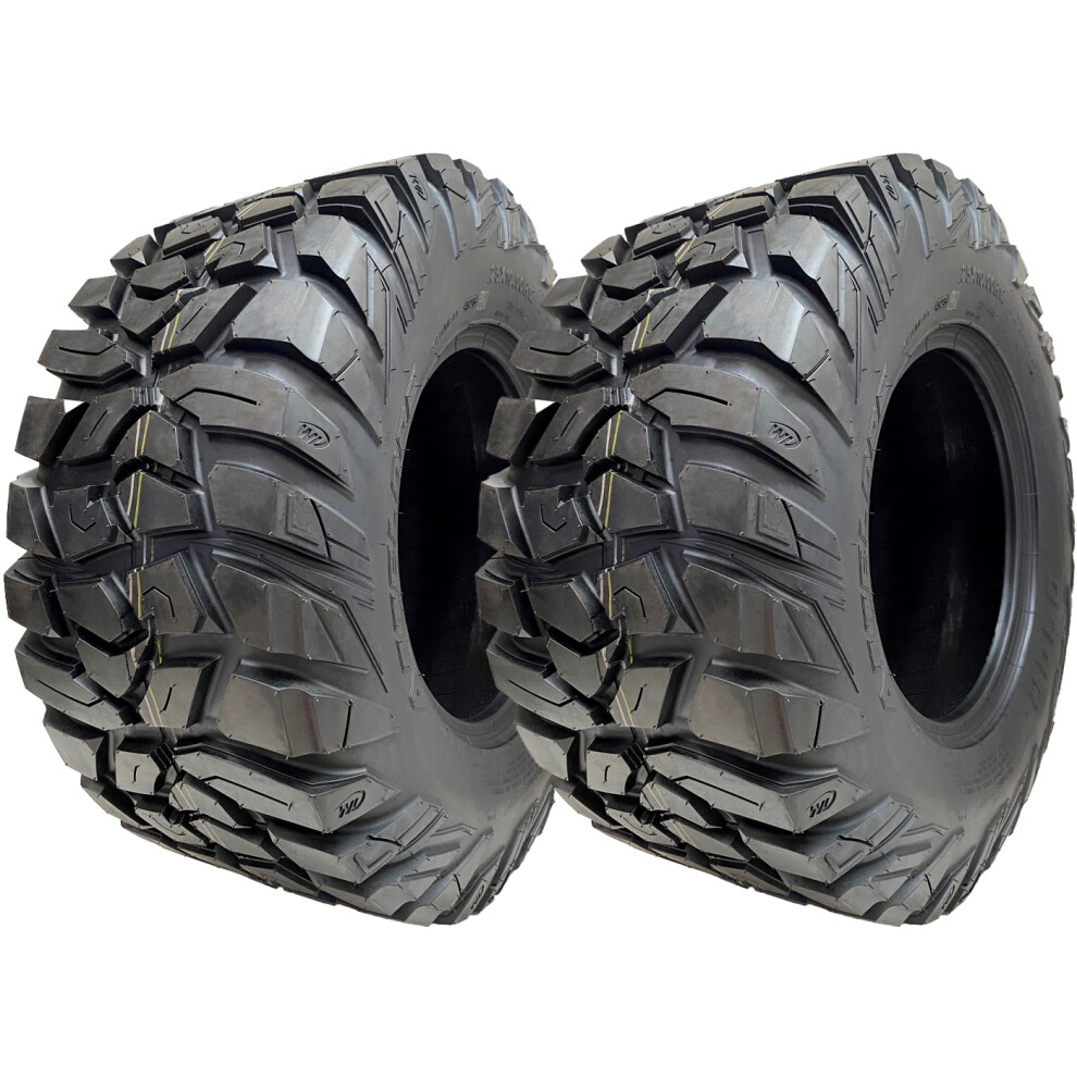 25x10.00-12 ATV 255/65R12 Tyre 8ply WL03 OBOR Antelope 73N Road Legal (Set of 2)-image-OPC-PDYMMNN-NEW
