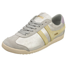 Gola Bullet Blaze Womens Fashion Trainers in Silver Green - 3 UK