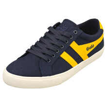 (8) Gola Varsity Mens Casual Trainers in Navy Sun