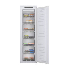 Haier Series 6 Integrated Frost Free Upright Freezer with Fixed Door Fixing Kit - E Rated