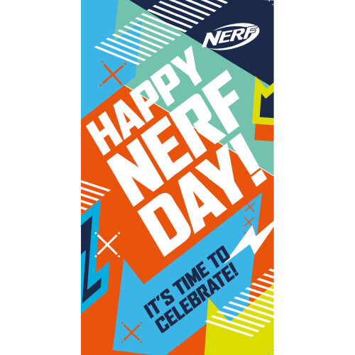 Nerf Nerf Birthday Card