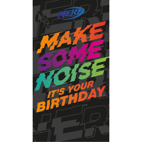 Nerf Nerf 'Make Some Noise' Birthday Card