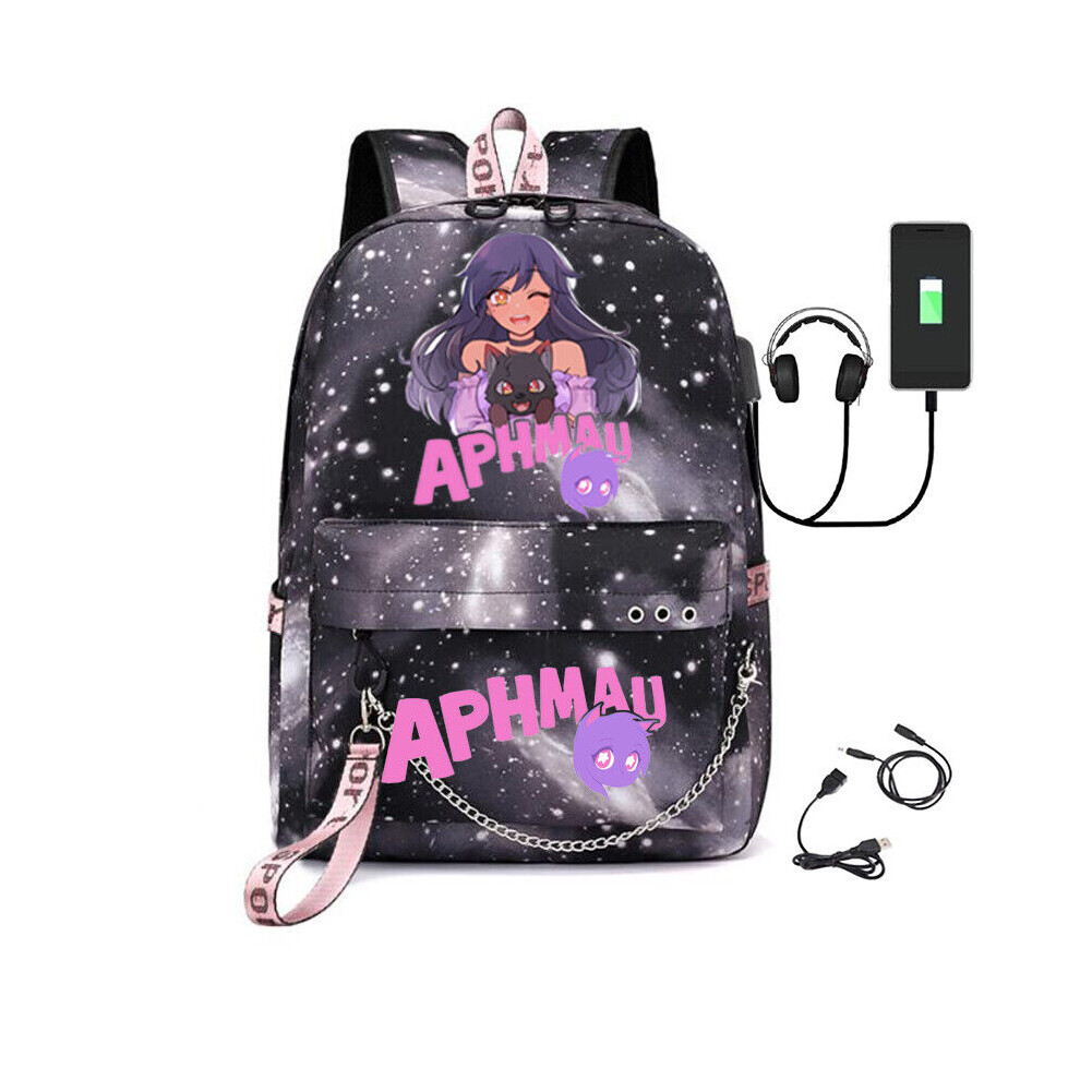 Aphmau Backpack Satchel Students School Book Bags Kid Teenagers Shoulder Bag New