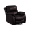 Roma Brown Leather Recliner Armchair 1