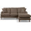 Rupert Nutmeg Fabric Right Hand Corner Sofa 1