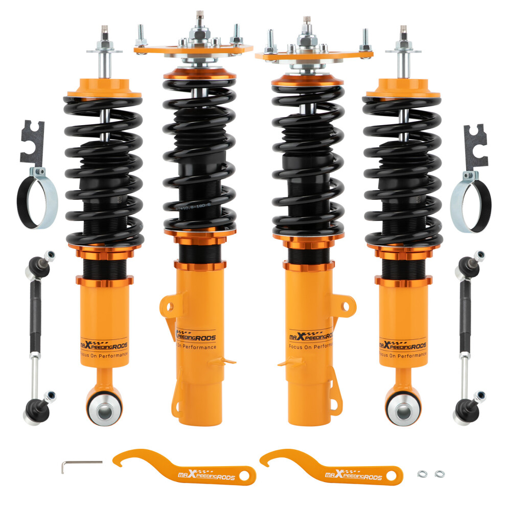 Racing Coilover 24 Way Damper Kit For Mini Clubman R55 2007-2014 Shock Absorbers 6941677581925