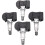 4x BMW-däcktrycksövervakningssensor (TPMS) – hjulsensor 36106881890 36106856209 2