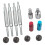 BFO Universal Self-Adjusting SAC Clutch Alignment Tools Kit - 38-Piece, Carbon Steel Quality, Includes 6 Adapters & Clutch Reset Tool 3