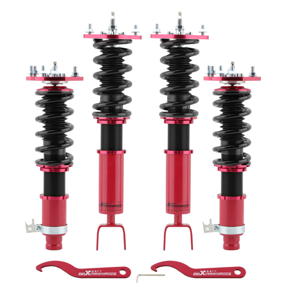 Maxpeedingrods Coilover 24 Way Damper Shocks Kit For For Honda Prelude 1992-2001 6941538376714