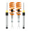 MaXpeedingrods Justerbart 4x Coilover-dämparset för Audi A4 B6/B7/8E 2002-08 4