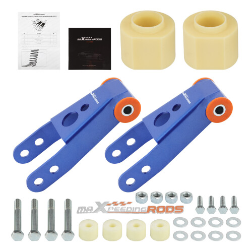 Level Lift Kit Front 3'' +Rear 2'' for Jeep Cherokee XJ 84-01 Transfer Case Drop