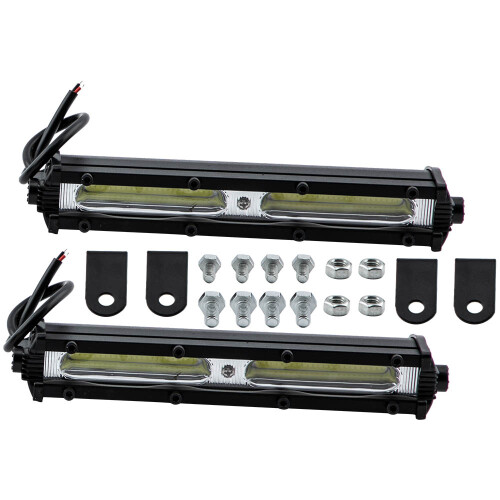LED Work Light Bar Flood Spot Lights Driving Lamp for Offroad Car Truck kit