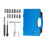 Juego de cortadores de inyectores 17 pcs. seal seat tool inyector set 2