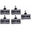 Quick Change Turning & Facing Lathe Tool Post Holder Set 5 PCS 250-201 2