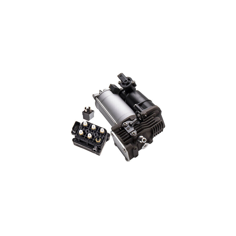 Air Compressor Pump W/ Solenoid Valve For Mercedes M-Class GL-Class W164 X164 - Image 4