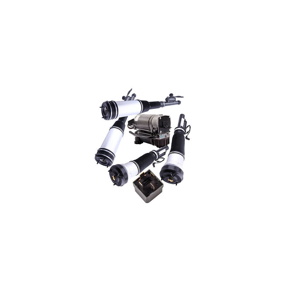 Air Ride Suspension Kits For Mercedes S Class W220 Font Rear W/ Air Compressor 6971529522103