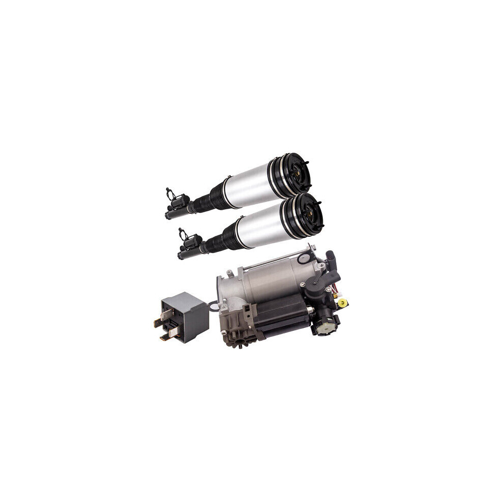 3Pcs Rear Air Suspension Strut Compressor For Mercedes S Class W220 S430 S500 6941441710643