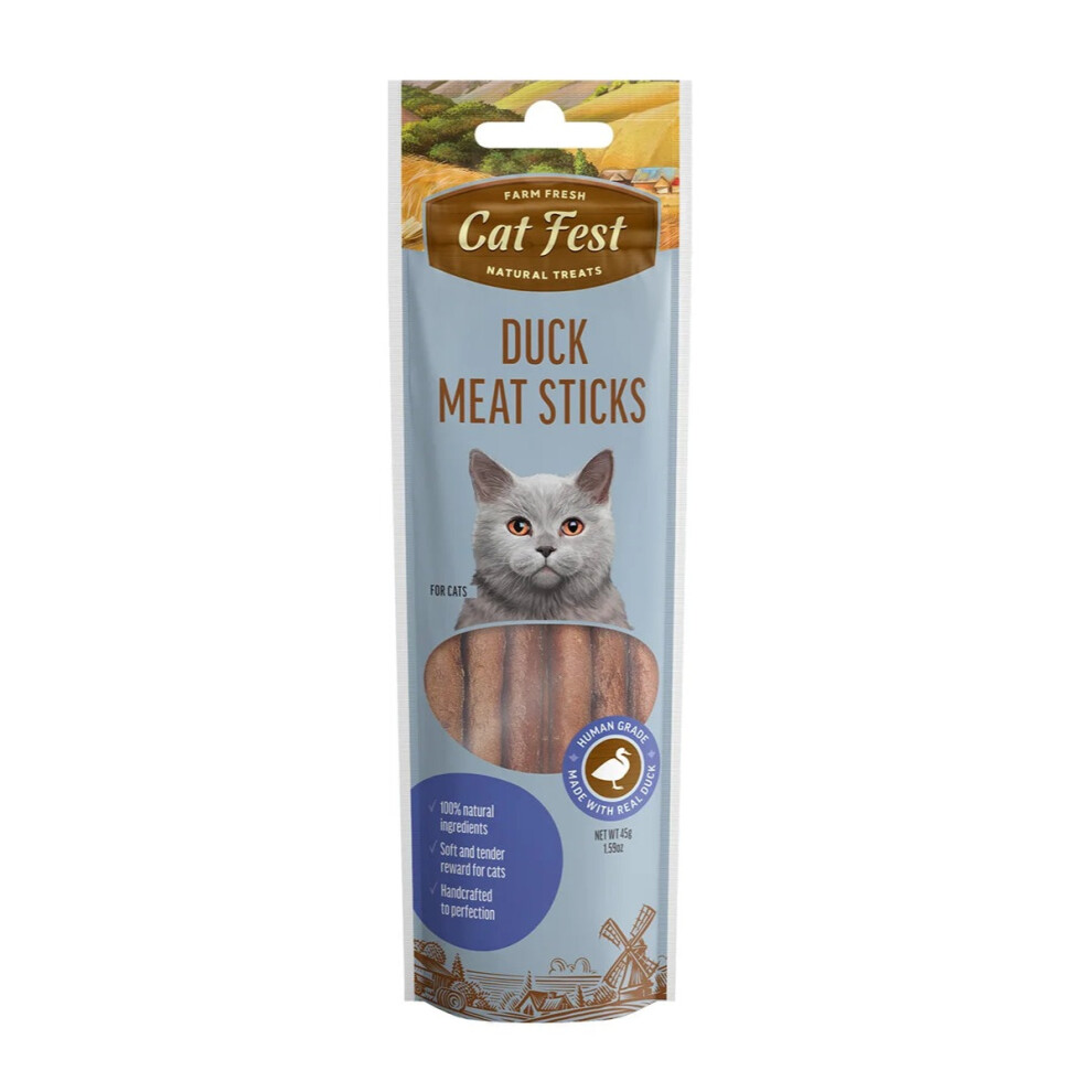 Pet Fest Cat Fest Duck Meat Sticks